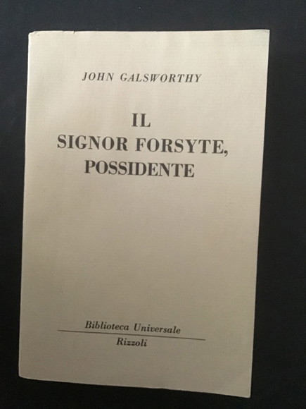 IL SIGNOR FORSYTE, POSSIDENTE