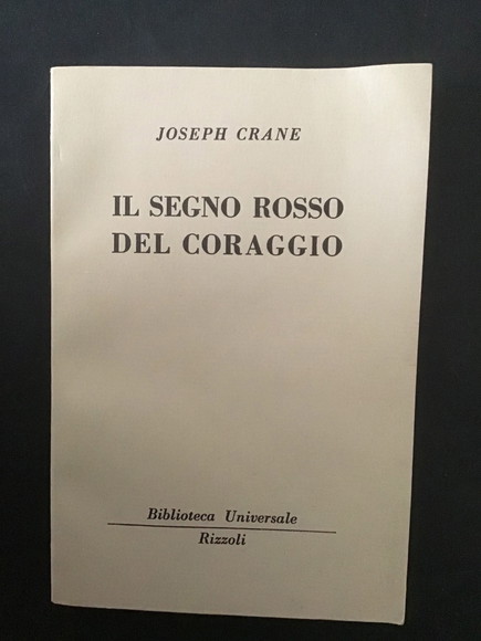 IL SEGNO ROSSO DEL CORAGGIO