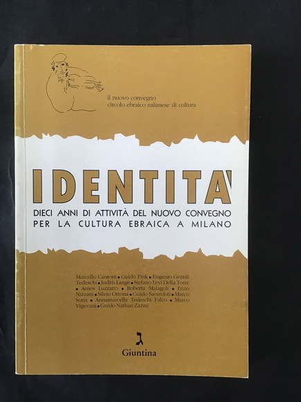 IDENTITA' DIECI ANNI DI ATTIVITA' DEL NUOVO CONVEGNO PER LA …