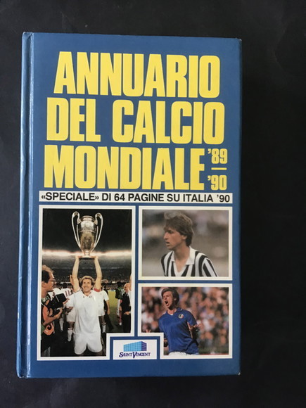 ANNUARIO DEL CALCIO MONDIALE 1989/90 "SPECIALE" DI 64 PAGINE SU …