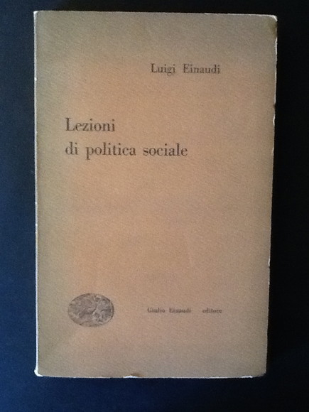 LEZIONI DI POLITICA SOCIALE