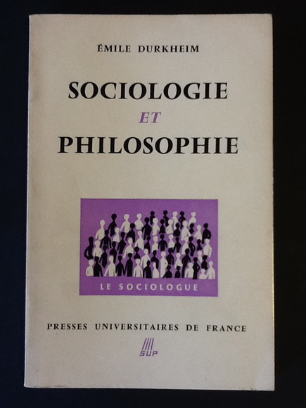 SOCIOLOGIE ET PHILOSOPHIE