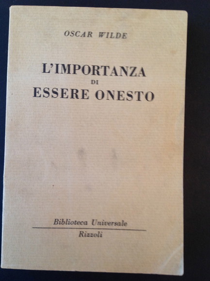 L'IMPORTANZA DI ESSERE ONESTO