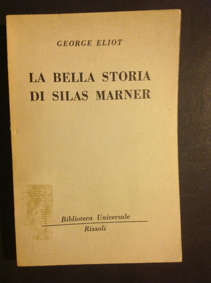 LA BELLA STORIA DI SILAS MARNER