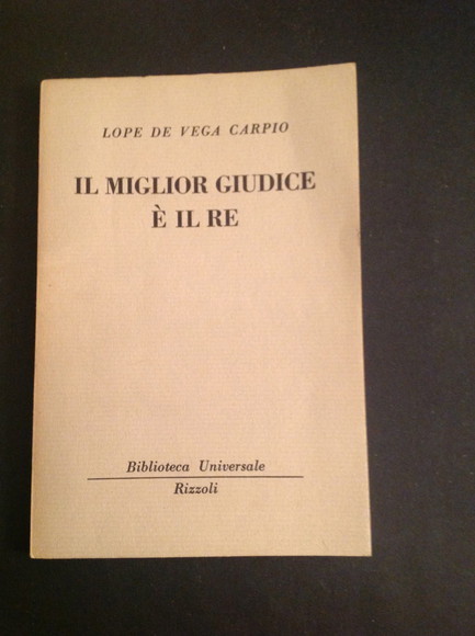 IL MIGLIOR GIUDICE E' IL RE