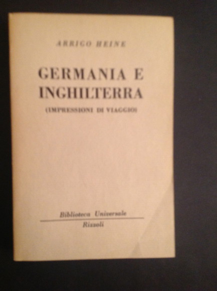 GERMANIA E INGHILTERRA (IMPRESSIONI DI VIAGGIO)