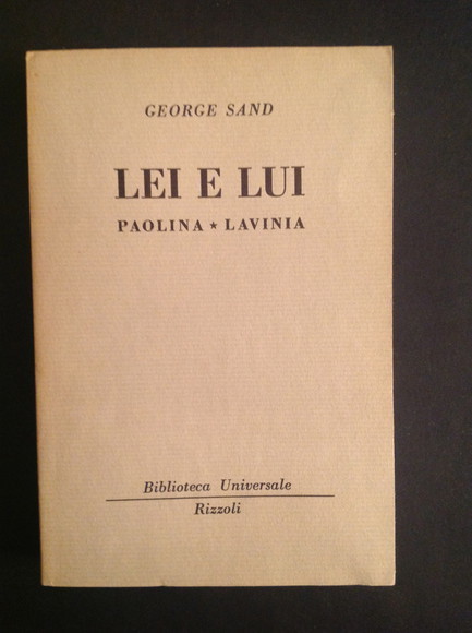 LEI E LUI - PAOLINA - LAVINIA