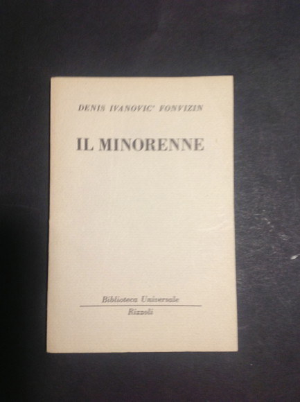 IL MINORENNE