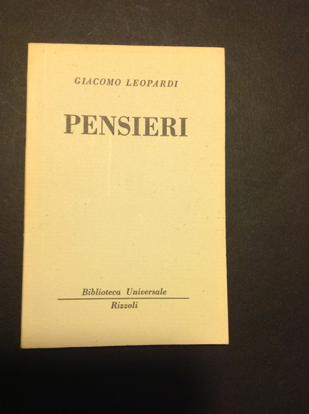 PENSIERI