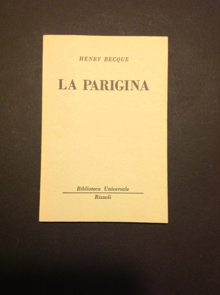 LA PARIGINA