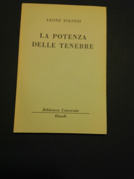 LA POTENZA DELLE TENEBRE