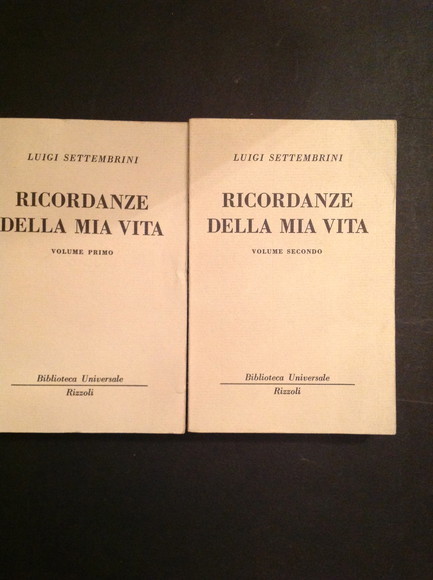 RICORDANZE DELLA MIA VITA