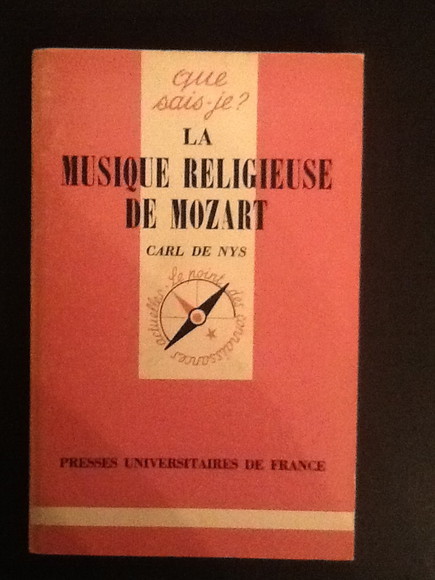 LA MUSIQUE RELIGIEUSE DE MOZART