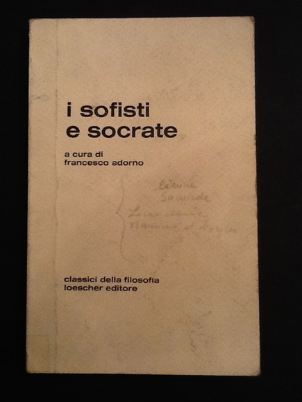 I SOFISTI E SOCRATE