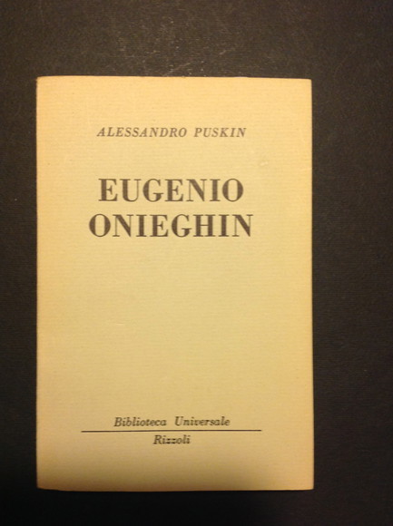 EUGENIO ONIEGHIN