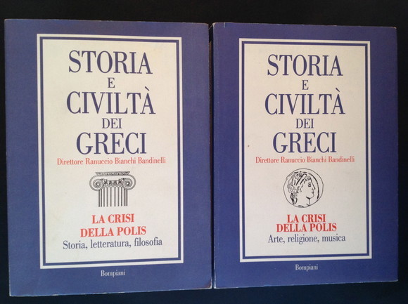 STORIA E CIVILTA' DEI GRECI (10 VOLUMI)