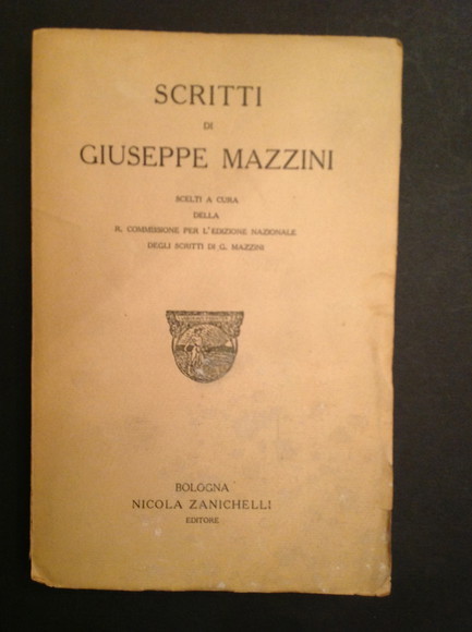 SCRITTI DI GIUSEPPE MAZZINI