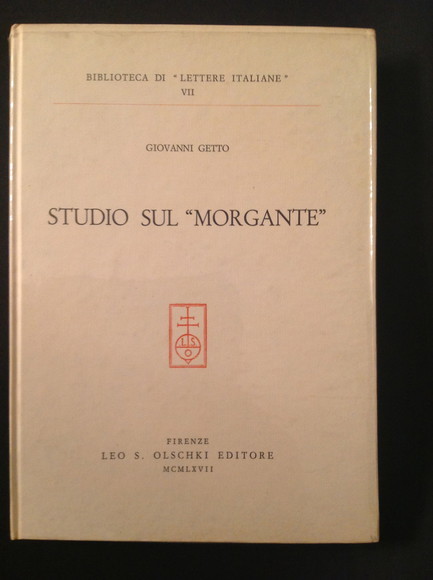STUDIO SUL "MORGANTE"