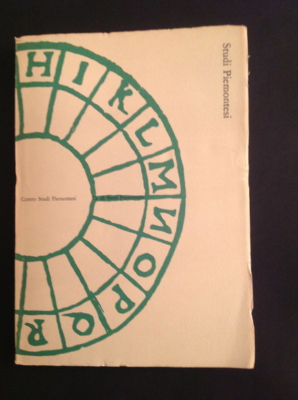 STUDI PIEMONTESI MARZO 1981, VOL. X, FASC. 1