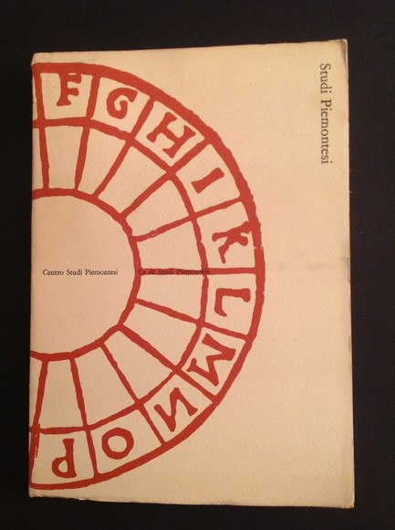 STUDI PIEMONTESI NOVEMBRE 1981, VOL. X, FASC. 2