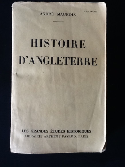 HISTOIRE D'ANGLETERRE