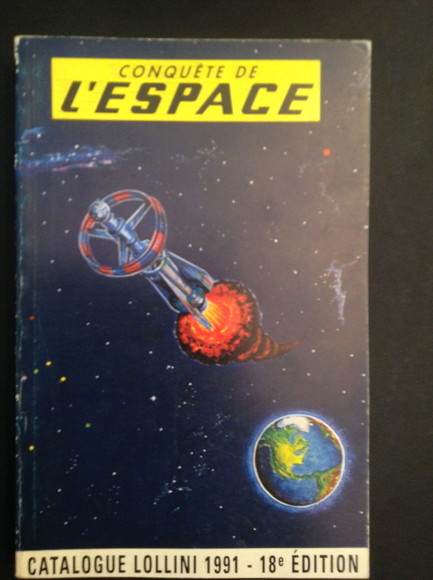 CONQUETE DE L'ESPACE CATALOGUE LOLLINI 1991 - 18^ EDITION