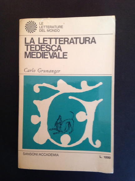 LA LETTERATURA TEDESCA MEDIEVALE