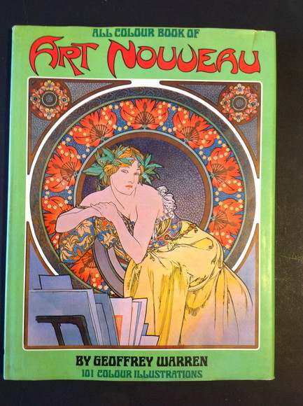 ALL COLOUR BOOK OF ART NOUVEAU