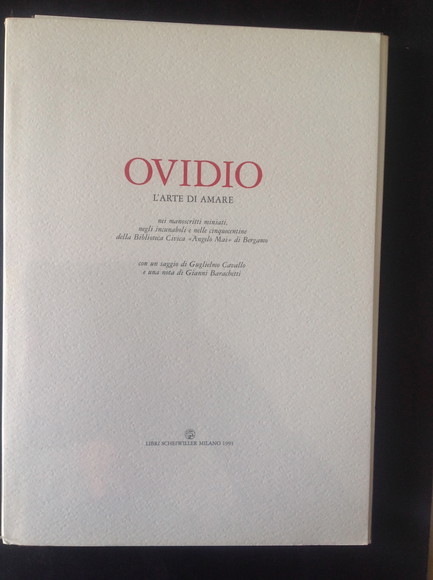OVIDIO L'ARTE DI AMARE