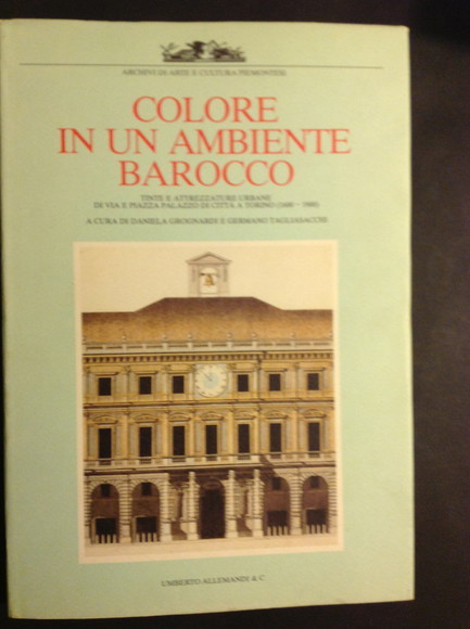 COLORE IN UN AMBIENTE BAROCCO TINTE E ATTREZZATURE URBANE DI …