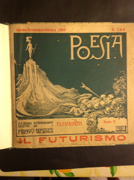 POESIA. RASSEGNA INTERNAZIONALE DIRETTA DA F.T. MARINETTI IL FUTURISMO