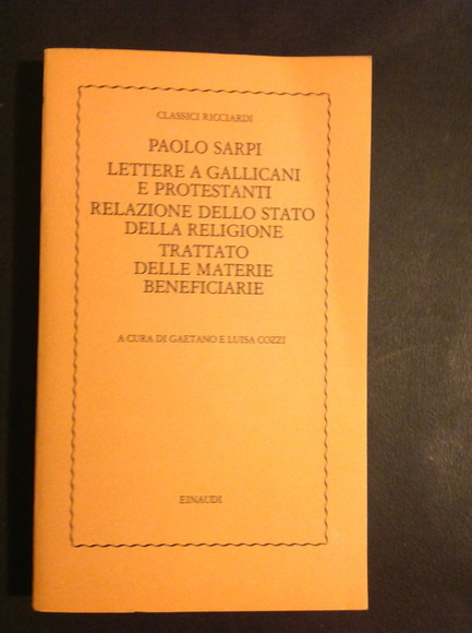 LETTERE A GALLICANI E PROTESTANTI - RELAZIONE DELLO STATO DELLA …