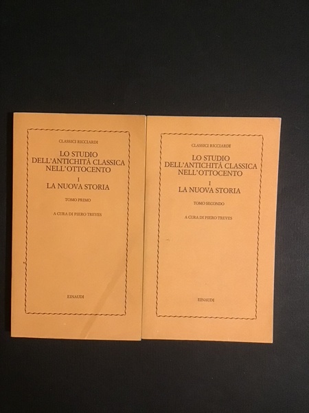 LO STUDIO DELL'ANTICHITA' CLASSICA NELL'OTTOCENTO - I - LA NUOVA …