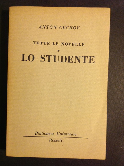 TUTTE LE NOVELLE - LO STUDENTE