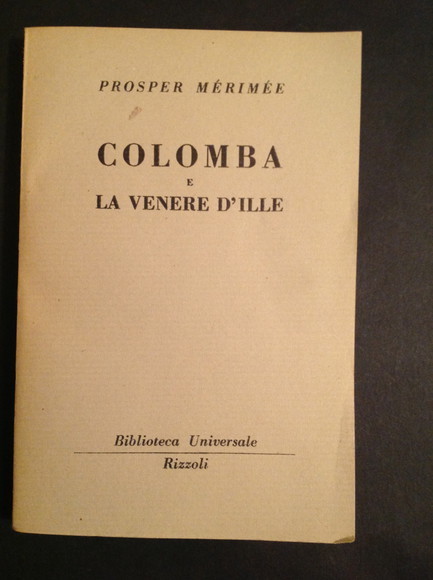 COLOMBA E LA VENERE D'ILLE