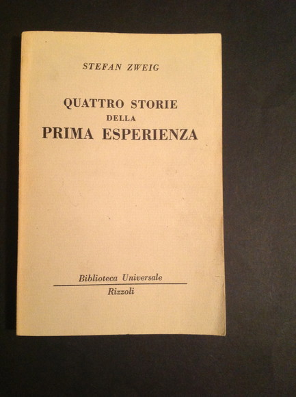 QUATTRO STORIE DELLA PRIMA ESPERIENZA