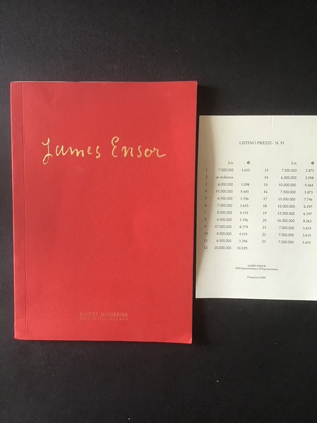 JAMES ENSOR. DALL'IMPRESSIONISMO ALL'ESPRESSIONISMO