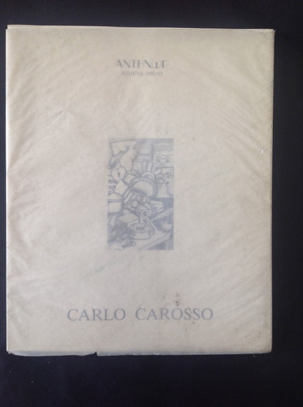 CARLO CAROSSO PAINTER - SCULPTOR - ENGRAVER