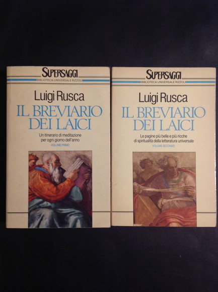 IL BREVIARIO DEI LAICI - VOL. I, II