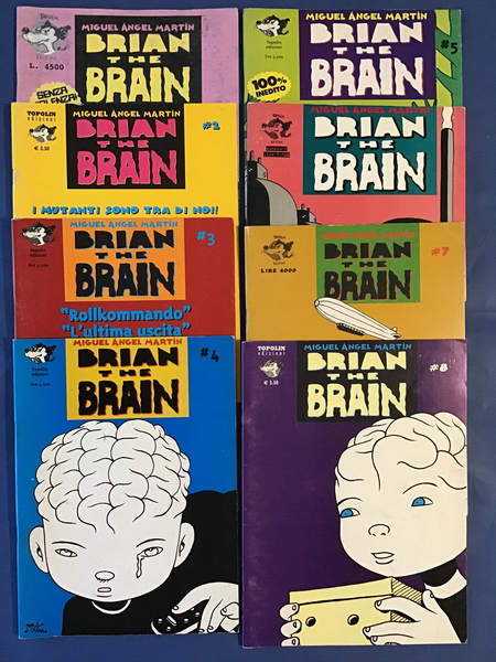 BRIAN THE BRAIN - N. 1, 2, 3, 4, 5, …