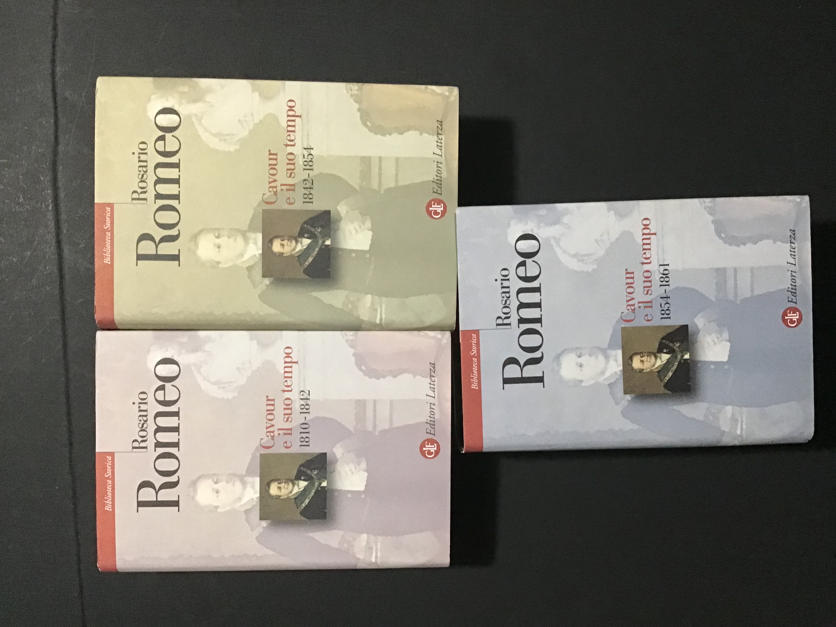 CAVOUR E IL SUO TEMPO (3 VOLUMI) - (1810-1842) - …