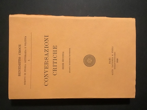 CONVERSAZIONI CRITICHE - SERIE II