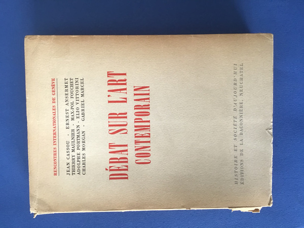 DEBAT SUR L'ART CONTEMPORAIN