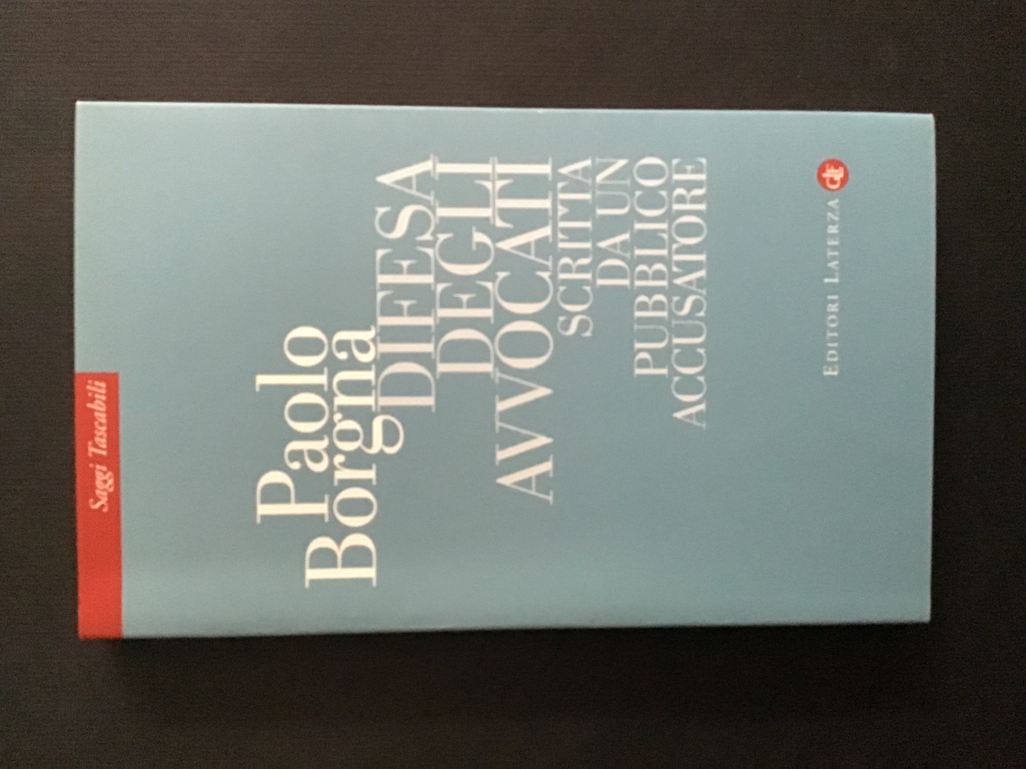 DIFESA DEGLI AVVOCATI SCRITTA DA UN PUBBLICO ACCUSATORE