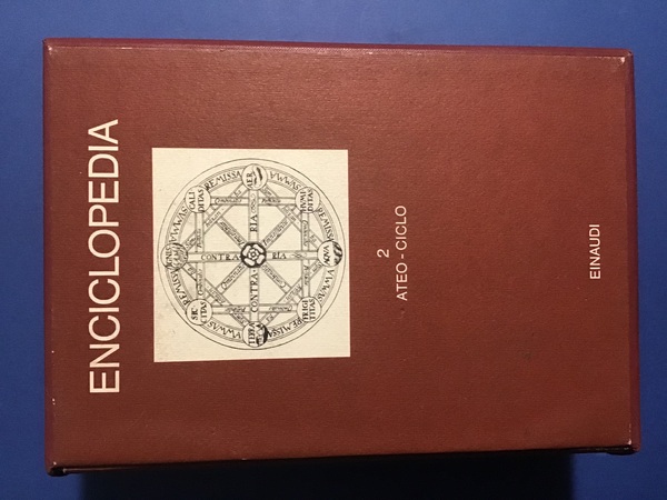 ENCICLOPEDIA EINAUDI - VOL. II - ATEO - CICLO