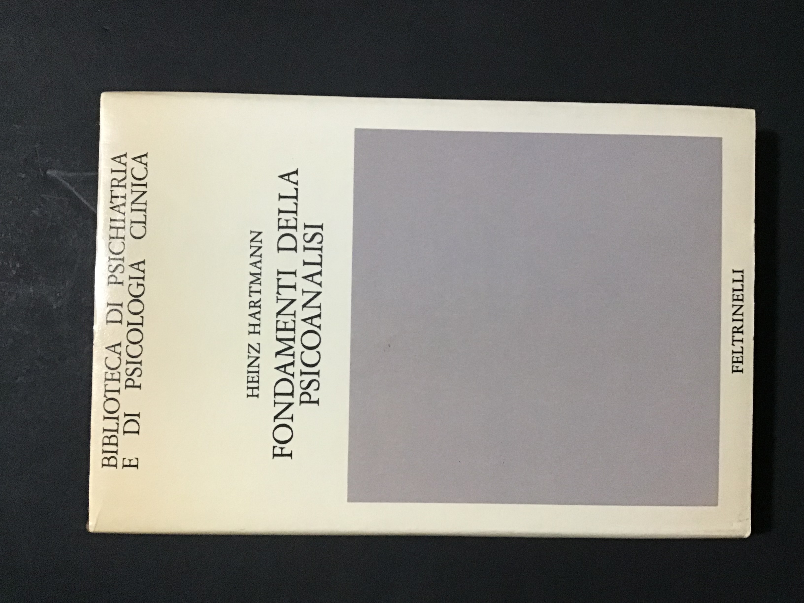 FONDAMENTI DELLA PSICOANALISI