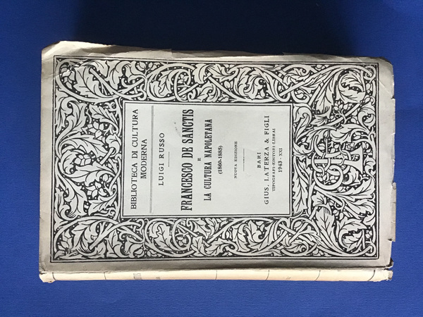 FRANCESCO DE SANCTIS E LA CULTURA NAPOLETANA (1860-1885)