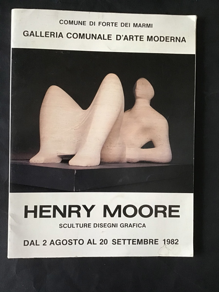 HENRY MOORE. SCULTURE DISEGNI GRAFICA