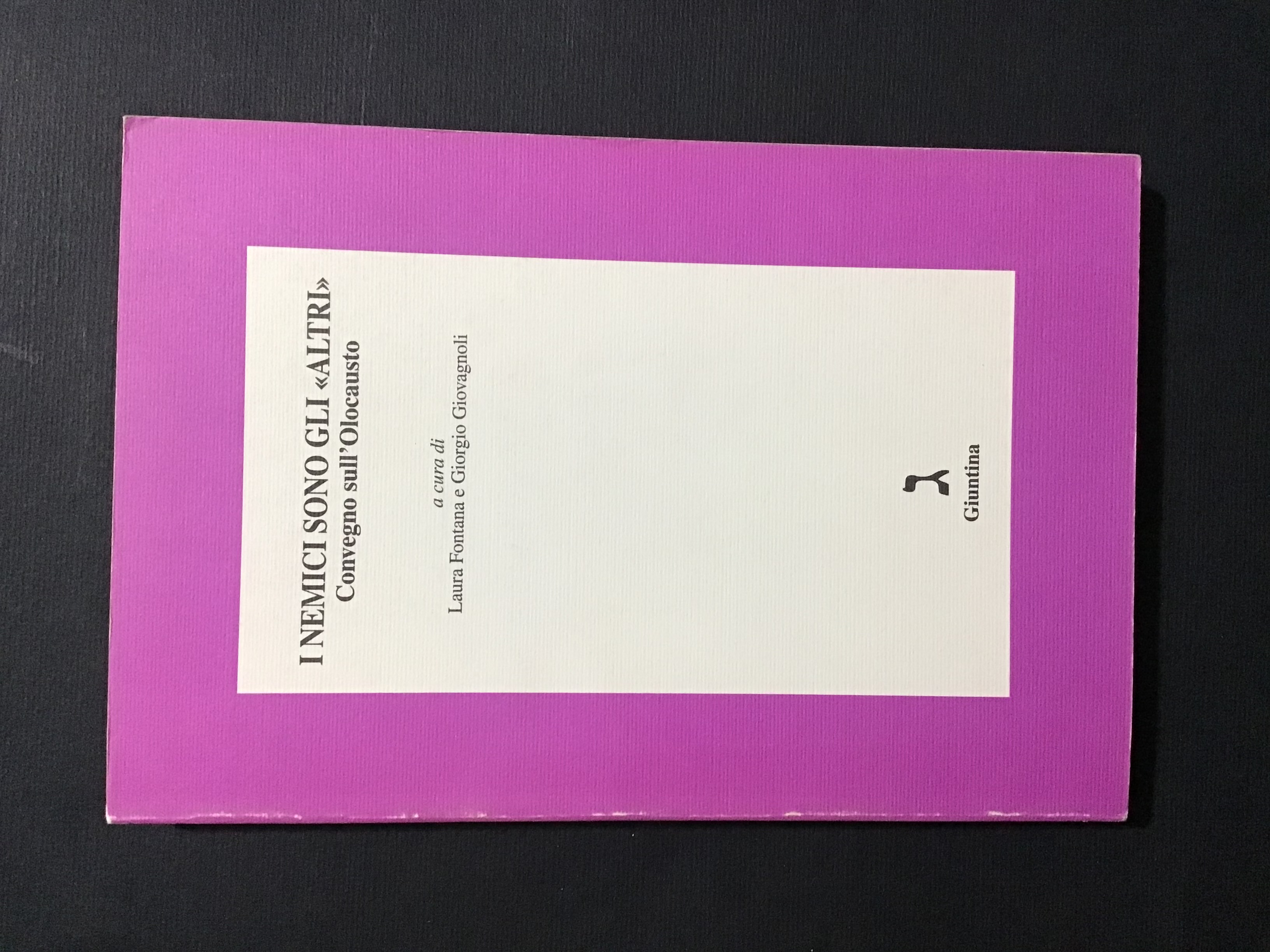 I NEMICI SONO GLI "ALTRI". CONVEGNO SULL'OLOCAUSTO