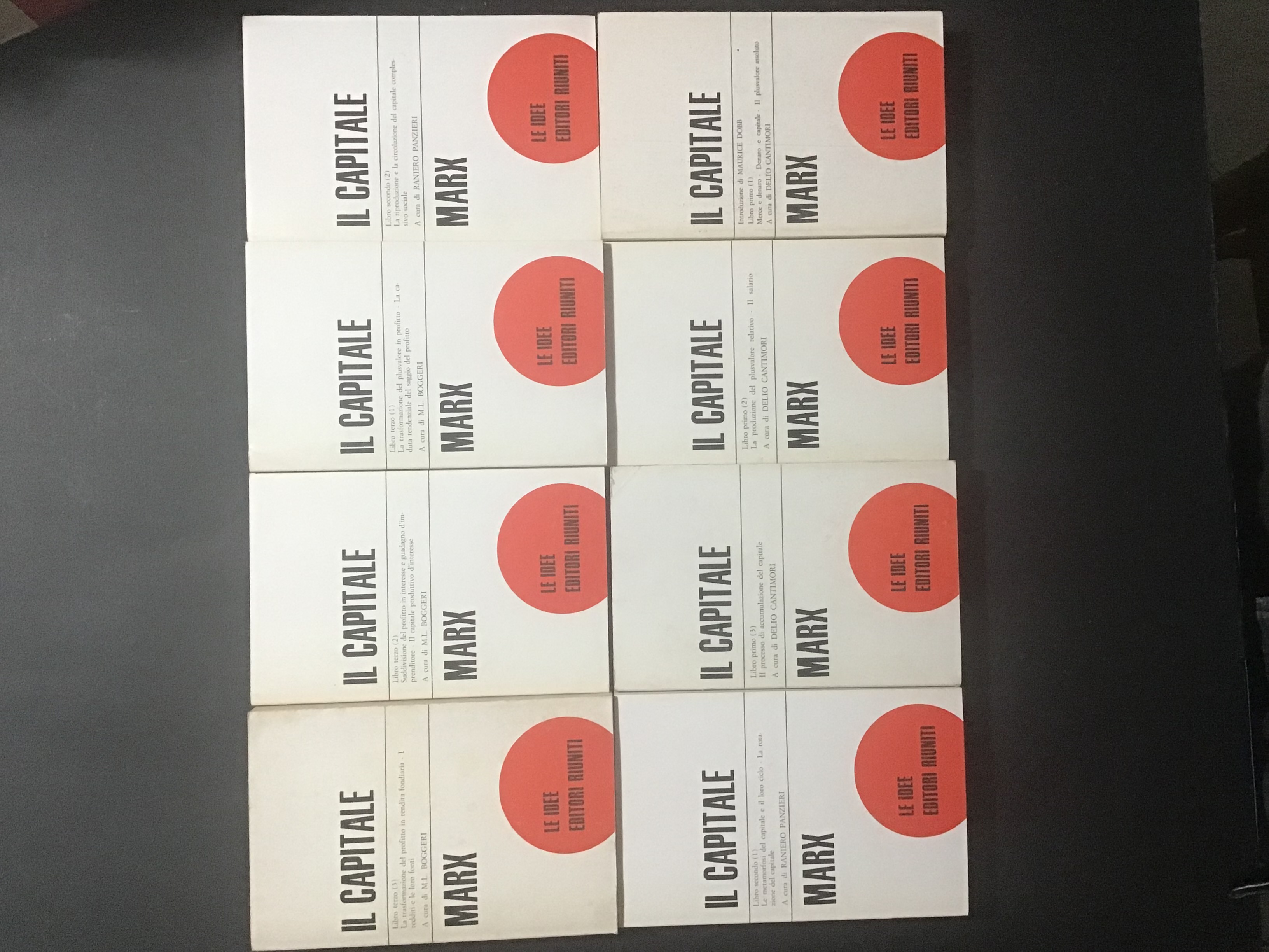IL CAPITALE (8 VOLUMI)